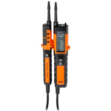 Bahco 1000 V Spannungsprüfer mit LCD Anzeige (1/3)