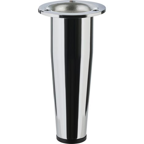 SOTECH Möbelfuß FOX-TROT höhenverstellbar um max. 12 mm Höhe 80 mm Chrom poliert, 1 Stück (1/5)
