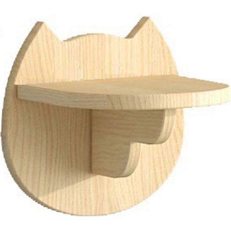 Plateforme d'escalade en hamac pour chat, petit cadre d'escalade en bois massif pour chat A-- (1/5)