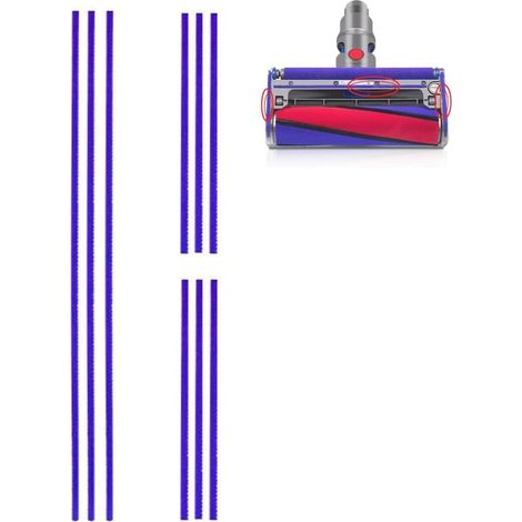 bandes de peluche douce pour rouleau souple Dyson V6 V7 V8 V10 V11 - Pièces de rechange (1/5)