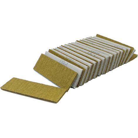 Packung mit 50 verschiedenen Schleifpapierblättern in den Körnungen 60/80/120/180/240 zum Schleifen von Holz, Metall, Kunststoff und Wänden (1/5)