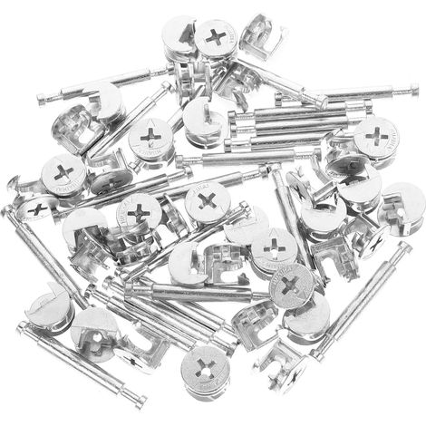 Amosfun Lot de 20 connecteurs métalliques pour meubles (1/5)