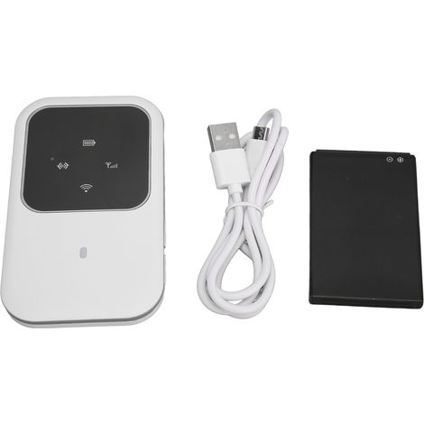 Point d'accès Wi-Fi mobile H80, carte multifonction, routeur Wi-Fi 4G portable et fin avec écran LED pour les voyages en voiture et en extérieur (1/5)