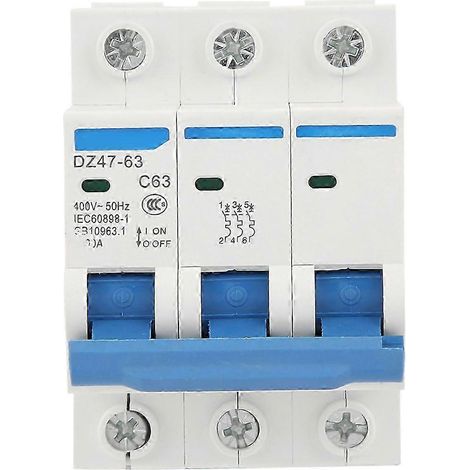 Dz4763 3-poliger 63a Rccb-Fehlerstromschutzschalter 220/380 V (1/2)