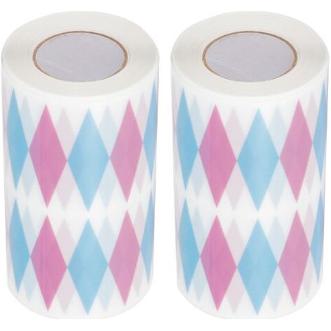DEESSE SHOP-Fydun 2pcs Mousse de Mousse Enveloppe de Bande de Ruban Adhésif et Outil de Cuisson Enveloppant Environnant (Mousse à bord dur à diamant) (1/5)