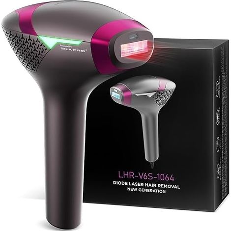 Épilation laser à diode 1064 nm pour femmes et hommes, pour tons de peau 1-6, refroidissement par glace, épilation grand angle pour le visage, le corps, pour les peaux profondes (1/5)