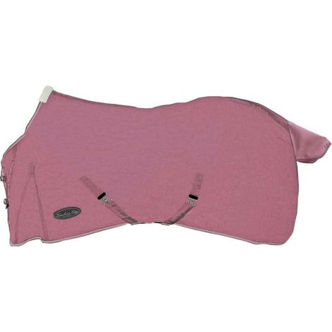 155 cm, Fuchsia: Couverture Malaga Plus en coton avec bretelles croisées, soufflet latéral et bretelles réglables