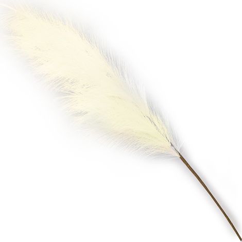Hohes und voluminöses künstliches Pampasgras, beige, ideal zum Befüllen von Vasen, zur Dekoration eines Schlafzimmers oder einer Hochzeit. (1/2)