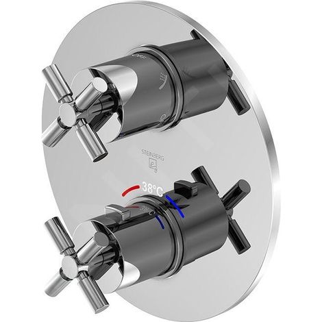 Steinberg 250 - Mitigeur thermostatique encastré 3 sorties, chrome 250 4123 3 (1/4)