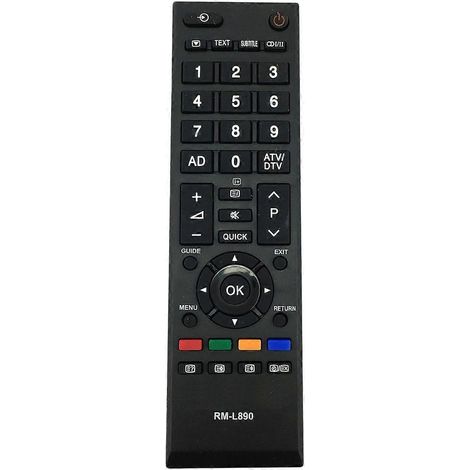 Newest Universal Remote Control Replace Toshiba TV Remote for All Toshiba TV Replacement for LCD HDT (1/5)