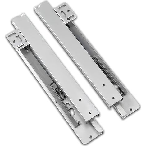 Glissières de tiroir métalliques robustes à extension complète, 1 sous (1/5)