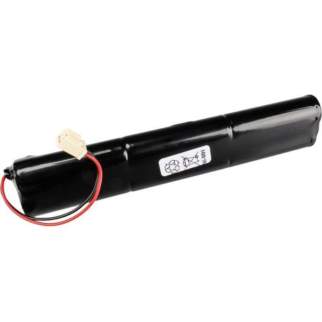 Pacco batteria 9x Stilo (AA) XCell con spina NiMH 10.8 V 2900 mAh (1/2)