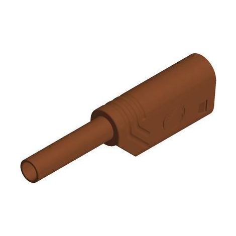 Fiche banane mâle de sécurité Ø de la broche: 2 mm Hirschmann Test & Measurement MST S WS 30 Au 9750 (1/2)