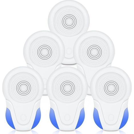 Répulsif antiparasitaire à ultrasons. prise antiparasitaire électronique. répulsif contre les rongeurs d'intérieur. pour insectes. souris. cafards et autres luttes antiparasitaires intérieures. (1/4)
