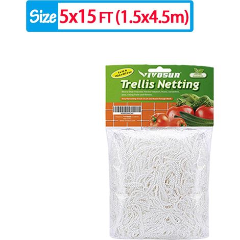 Filet de support robuste pour plantes grimpantes (1,5 x 4,5 m) - Outils de jardinage (1/4)