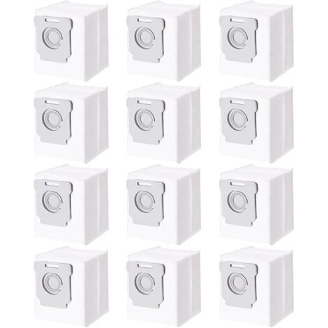 FENOPLASTICAConfezione da 12 sacchetti per aspirapolvere per iRobot Roomba i7 i7+ i3 i3+ i4 i4+ i6 i6+ j7 j7+ i8 i8+S9 S9+ E5 E6 E7, accessori per sacchetti antipolvere (1/5)