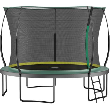 Trampolín jardín 366 cm con red de seguridad OKMYHOME (1/4)