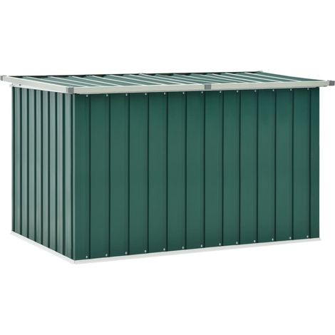 Caja de almacenaje para jardín verde 149x99x93 cm vidaXL
