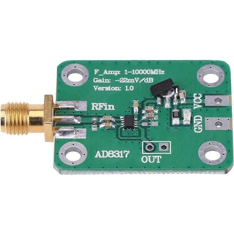1M-10000MHz AD8317 Hochfrequenz-Logarithmus-Detektor-Leistungsmesser