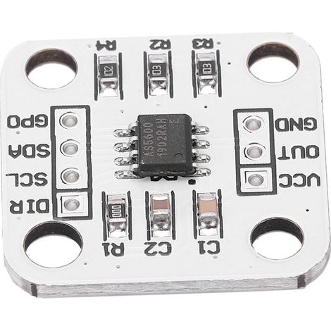 Weißes Magnetinduktionssensormodul, hochpräzise 12-Bit-Winkelmessplatine AS5600 (1/5)