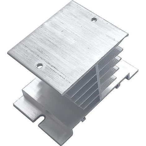 Dissipateur thermique en aluminium pour relais statique monophasé 10 A-40 A (1/4)