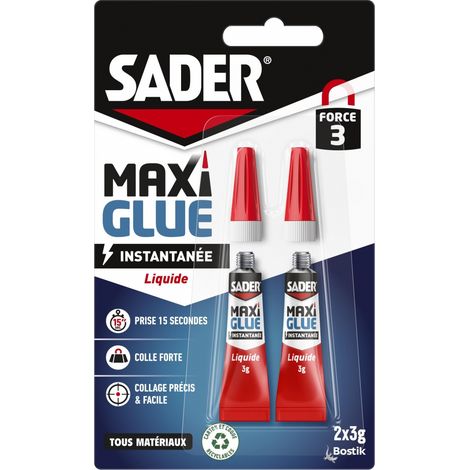 SADER MAXI GLUE LIQUIDE 2X3G (1/5)