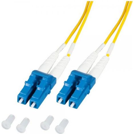 Techly Professional Cavo Fibra Ottica LC/LC 9/125 Monomodale 0,5m Diametro 1.2mm OS2 (1/3)