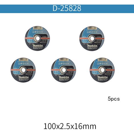 Accessoires adaptés à la rectifieuse Makita, disque de coupe de meule en métal profil de disque de coupe en acier meuleuse d'angle disque de coupe pour machine de coupe, diamètre extérieur 102mm (1/5)