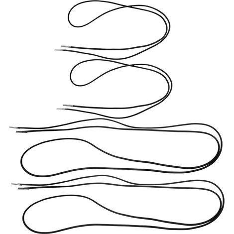 Cordon de Remplacement Élastique Maintien Confortable pour Chaise Longue, en Latex Noir, 1 Lot, Pliable et Portable pour Chaise de Patio et Fauteuil de Salon (1/5)