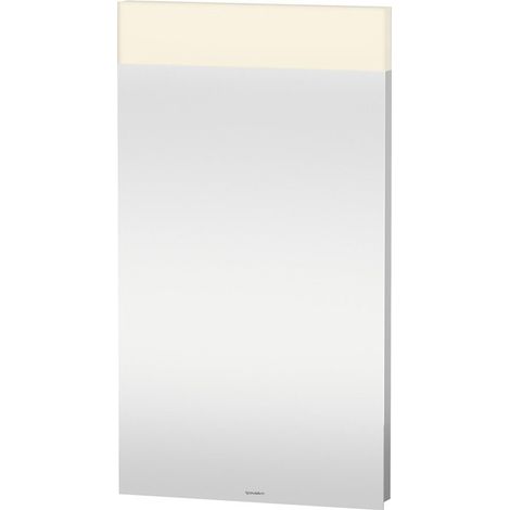 Miroir DuravitDURASTYLEavec éclairage bords alu 800x450x40mm