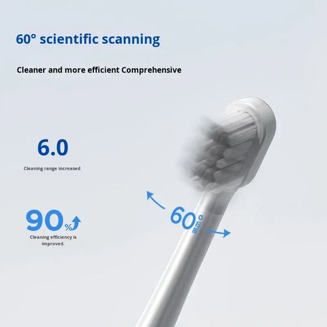 Brosse à dents électrique - Oscillatoire, sonique, à balayage et vibration, pour le nettoyage buccal, IPX7, 9 modes (violet)-AquaForge