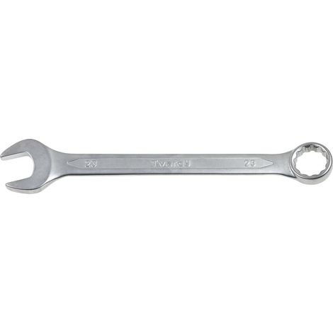 Clé plate finition satinée 23 mm CRV - CS DIN3113A (5/40) (1/2)