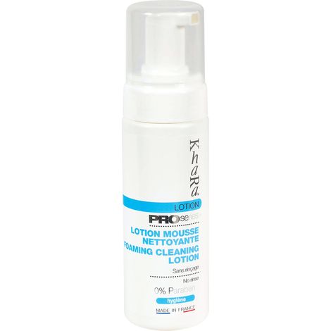 Mousse nettoyante sans rinçage pour chien et chat