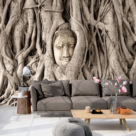 Papier peint Buddha's Tree - 200 x 140 cm (1/4)