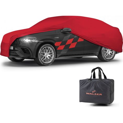 Bâche pour voiture Indoor Stretch Plus SUV taille XL rouge (1/5)