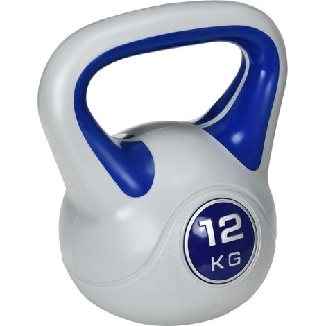 Haltères-Kettlebell-12kg-Fonte Écologique-Idéal Fitness Maison-Taille Compacte-24x17x28(cm) (1/5)