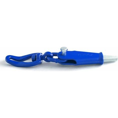 Capocorda girevole G100 per fune con gancio girevole per attacco catena Ø 8/10mm (1/2)