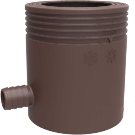 Regensammler mit FilterÜberlaufstop und Schlauchanschluss DN 53-75 mm Regensammler (1/3)