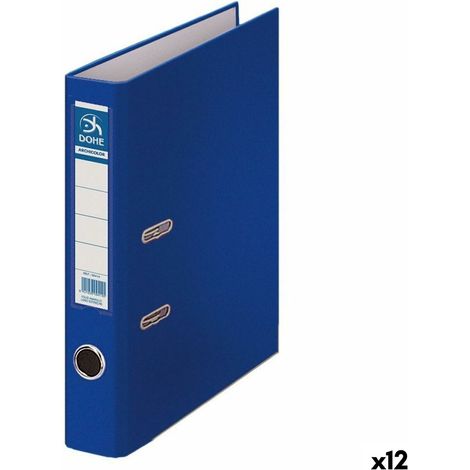 Classificatore a Leva DOHE A4 Azzurro 28,5 x 32 x 45 cm (12 Unità) (1/2)