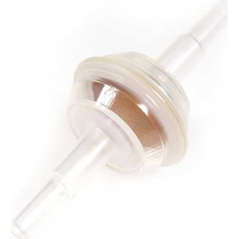 Filtre essence universel plastique double sortie Ø 6/8 mm (1/4)