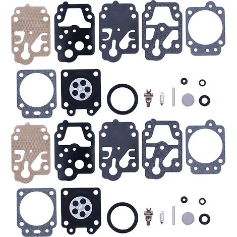 Kit de réparation de carburateur pour Walbro K20-WYJ SRM260 SRM2601 SRM261 SRM2400 330 pour Honda GX25 GX35 HHB25 HHH25 Tondeuse (2 pièces) (1/5)