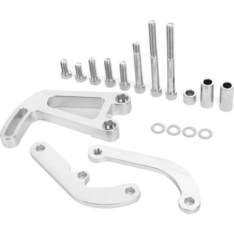 Support de montage de pompe de direction assistée compatible avec les moteurs Chevy Small Block LWP 265, 283, 305, 327, 350, 383 et 400.