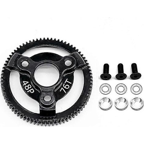 Engrenage en acier trempé, pignon droit 2 roues motrices, 90T, 83T, 86T, accessoires Slash Professional 76T (1/5)