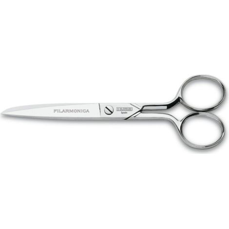 FPLUS tijera costura 4" filarmonica , Tijera costura o labores FILARMONICA, con un corte preciso y filo duradero.
Permite cortar las telas con precisión.
Forjada en caliente.
Va