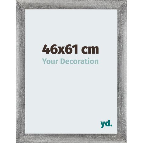 yd. - Cadre photo 46x61 - Gris Patine - MDF - Mura