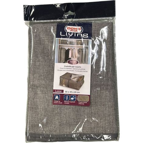 DOMOPAK - MAISON GREY CUSTODIA PER COPERTE L 55X45X25CM