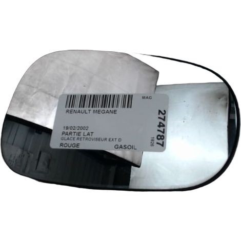 Glace Retroviseur Exterieur D RENAULT Megane [PRODUIT D'OCCASION]♻️7701040255 (1/2)