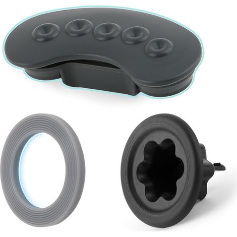 3 Pièces Accouplement moteur,Joint caoutchouc,Silicone pour Thermomix TM31,Couvercle accouplement,Réduction usure,Cuisine (1/5)