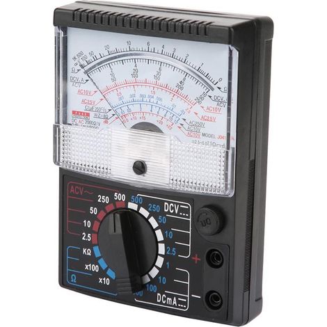 Multimètre analogique à aiguille Testeur de tension AC/DC Résistance Ohmmètre Instrument de mesure (1/5)