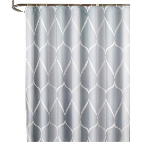 Rideau De Douche - 80x200 cm - Polyester Imperméable Anti-moisissure - Pour Salle De Bain - 1 Pièce (1/5)